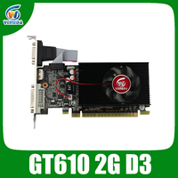 Karta graficzna VEINIDA GT610 wyświetl karty vga 2GB DDR3 700/1000MHz dla komputera nvidia geforce 1